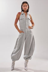 JETSETTER JUMPSUIT IN FRENCH TERRY