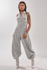 JETSETTER JUMPSUIT IN FRENCH TERRY