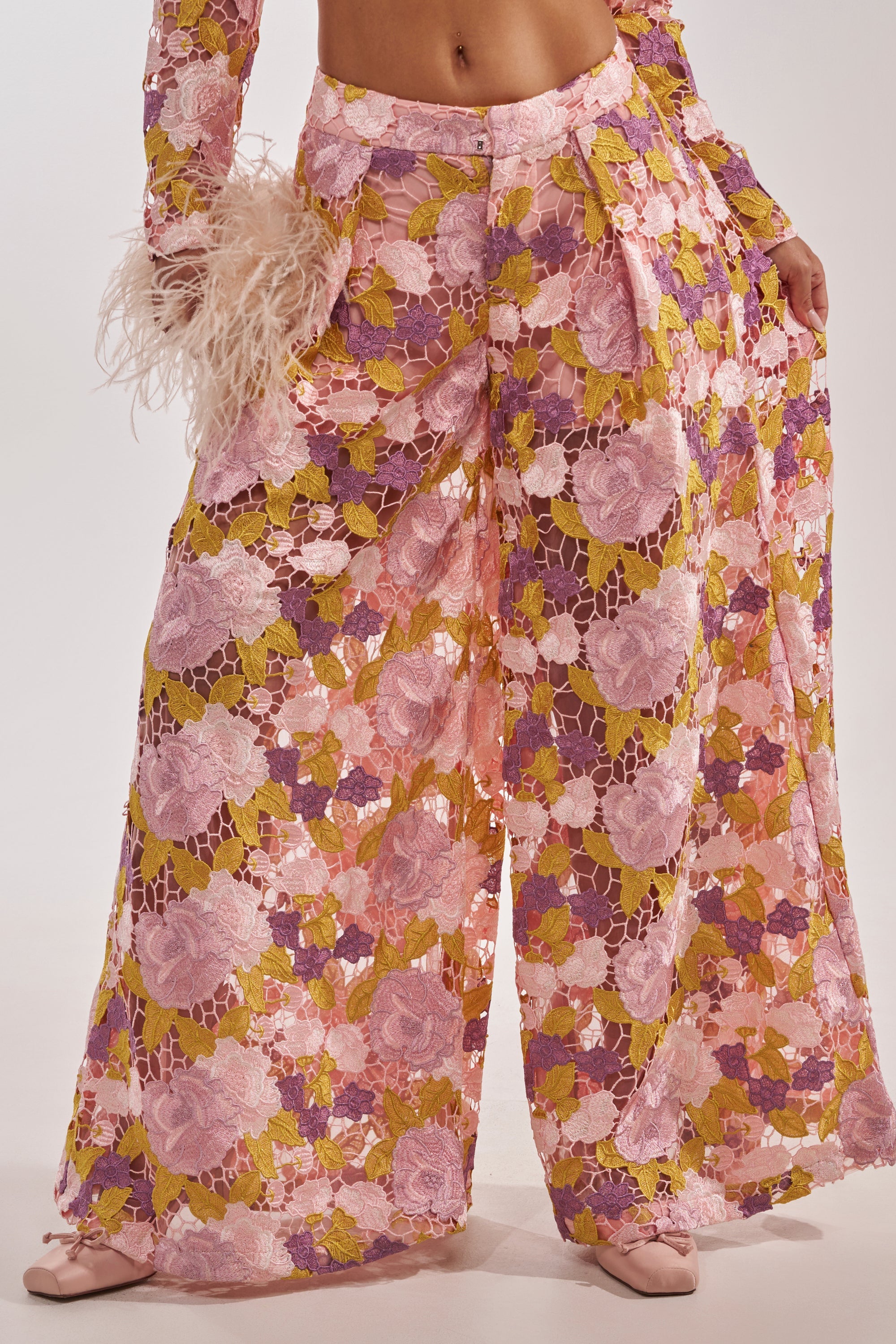 LILA LACE PANT