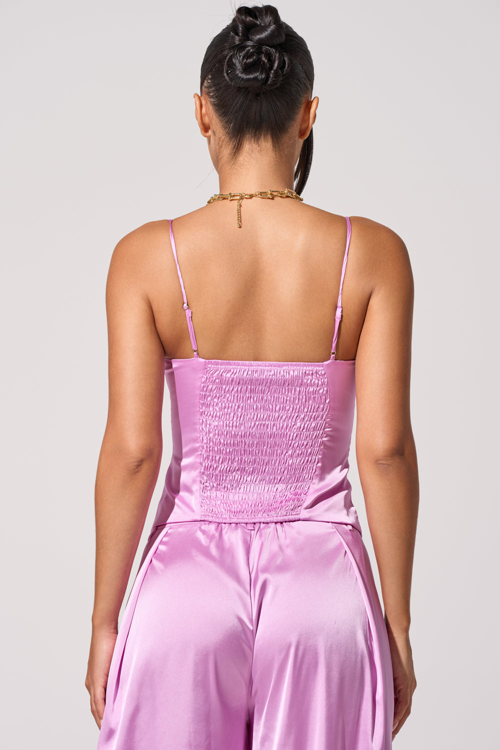 IN FULL BLOOM LIGHT PURPLE CORSET