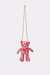 REALLY ME BROCADE BEAR BAG