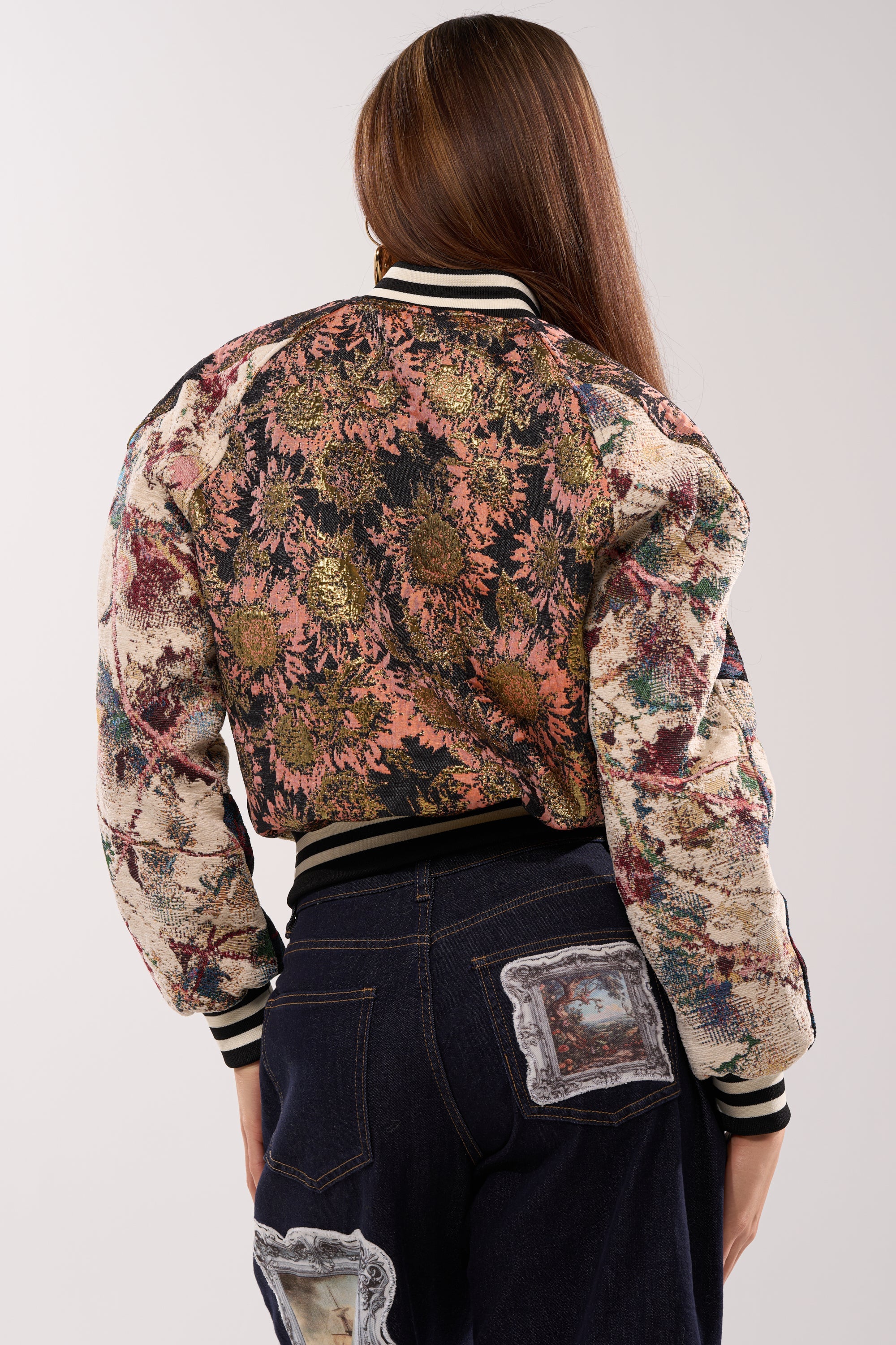EGO CHECK PATCHWORK BOMBER