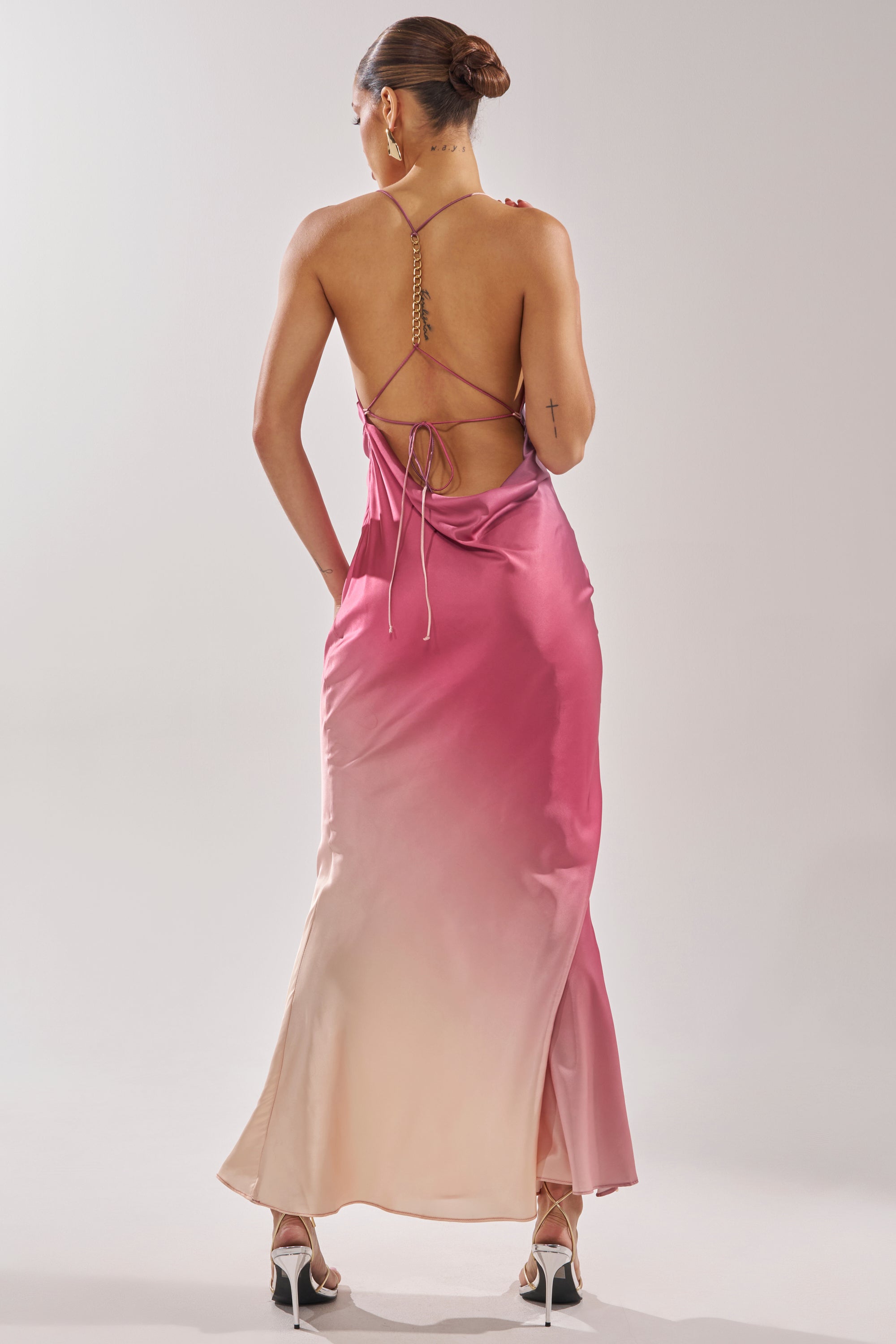 PRETTY WOMAN MAUVE MAXI DRESS