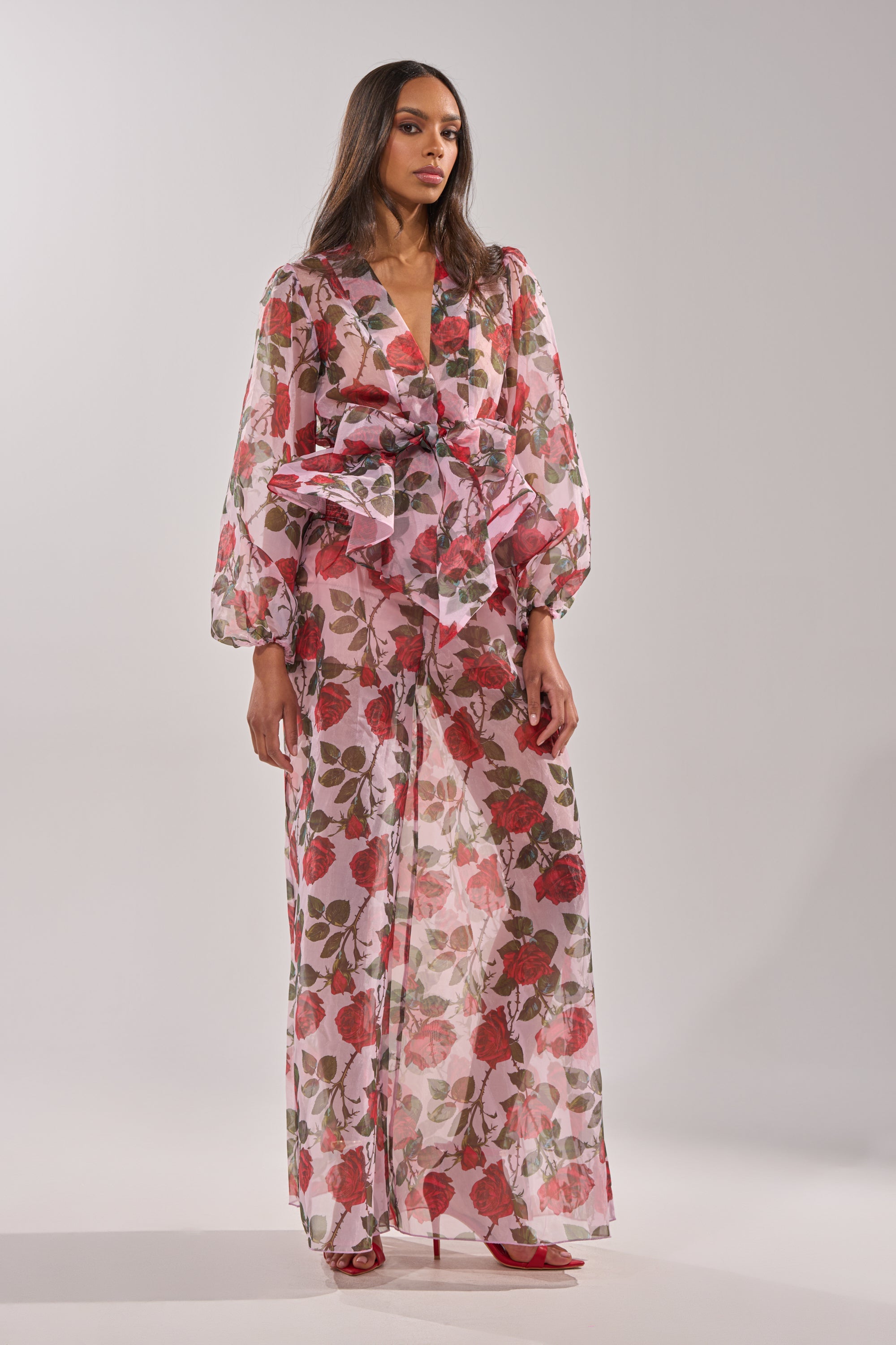 PRETTY GIRL FLORAL TROUSER