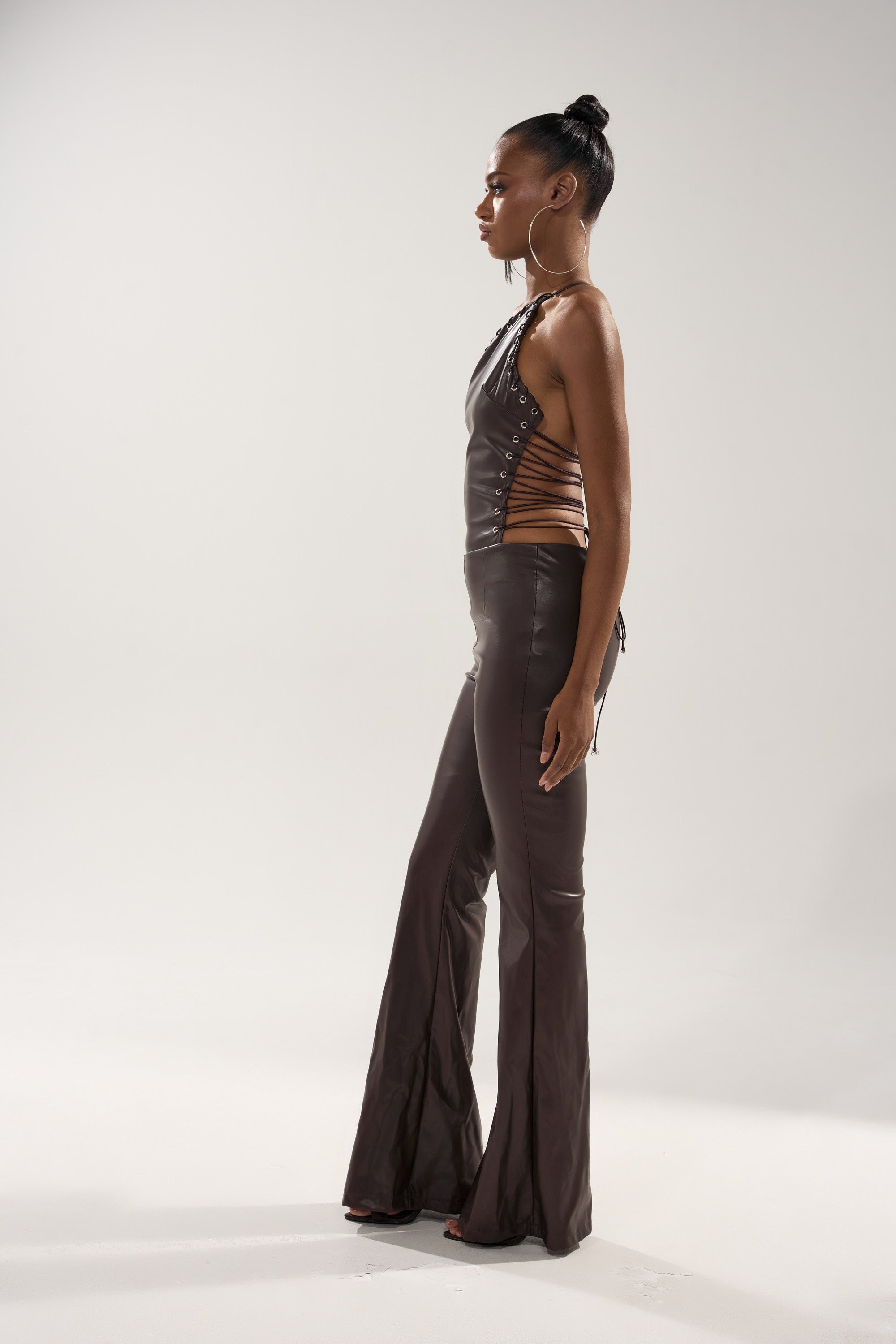 LEMME SHOW YOU WHAT I GOT PU JUMPSUIT