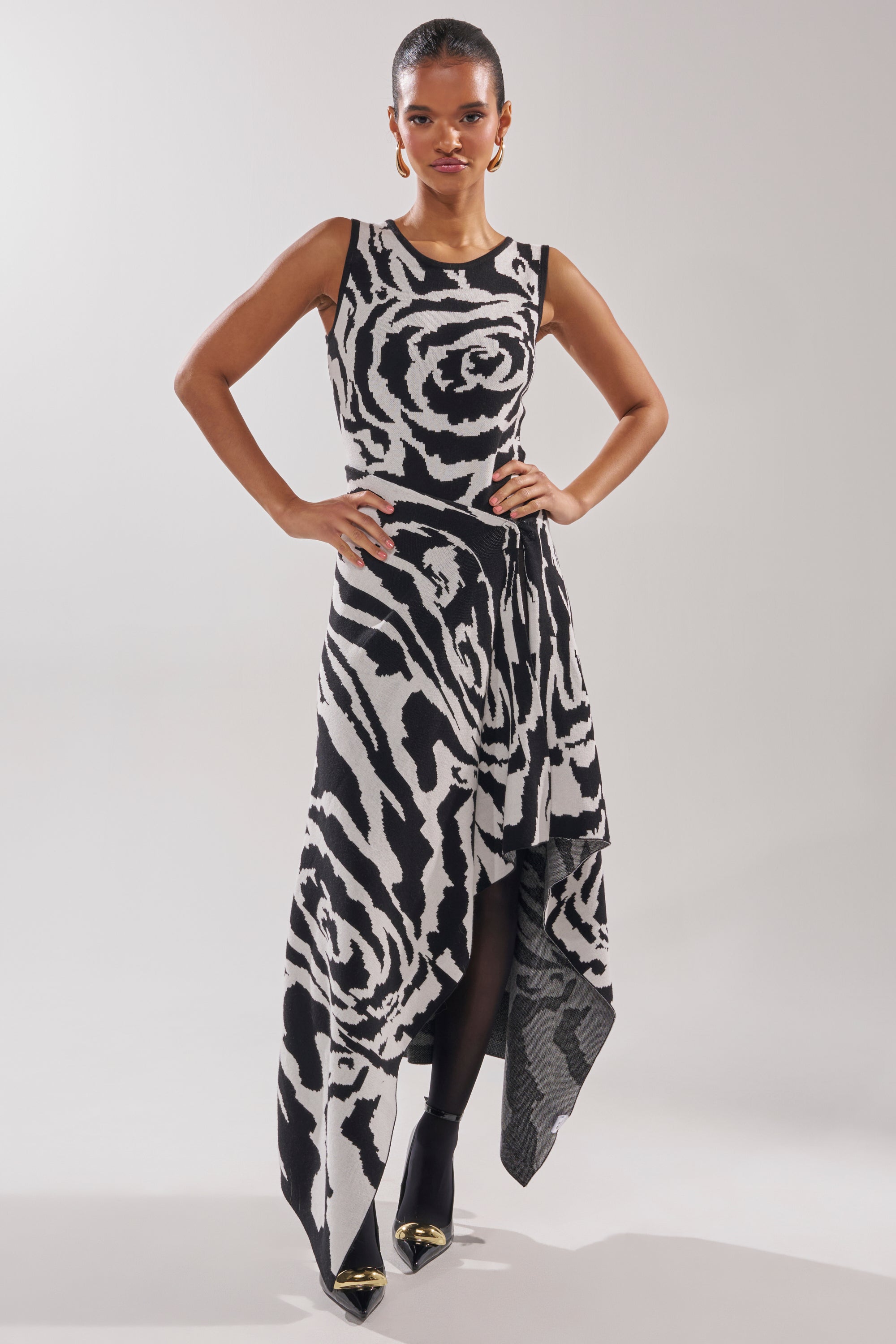 NATOMA FLORAL MAXI SKIRT