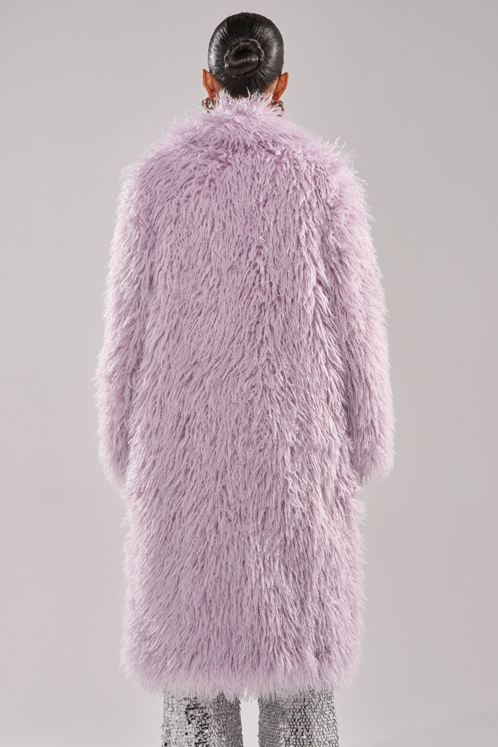VIOLET SKIES FAUX FUR COAT