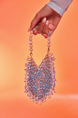 ON MY TIME EMBELLISHED PURSE