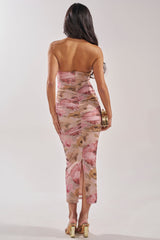 I DON'T CHASE FLORAL MAXI DRESS