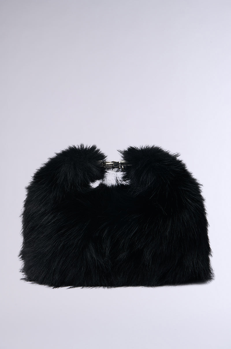 IM THE ONE MINI FUR PURSE