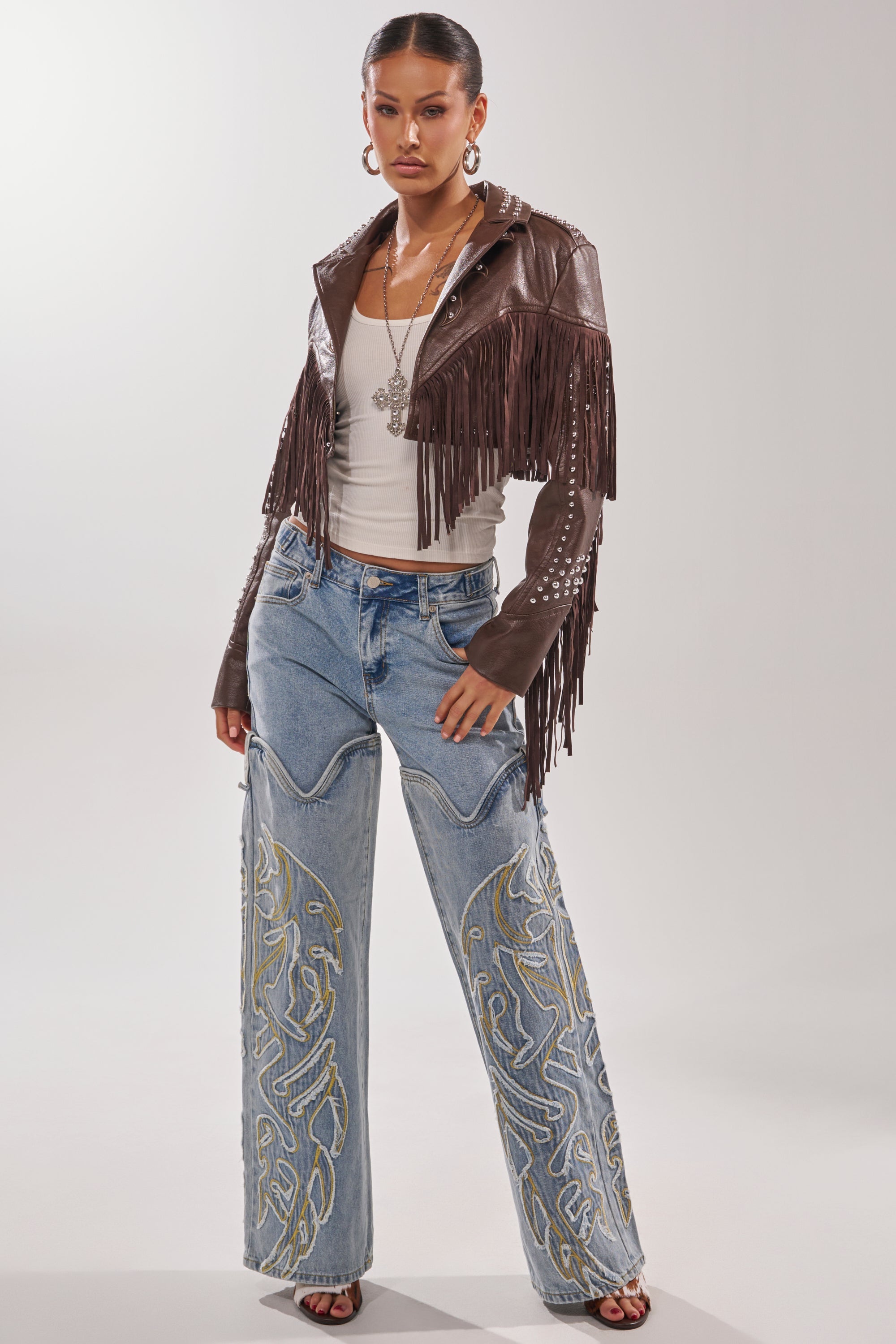 NOT MY FIRST RODEO CROPPED MOTO