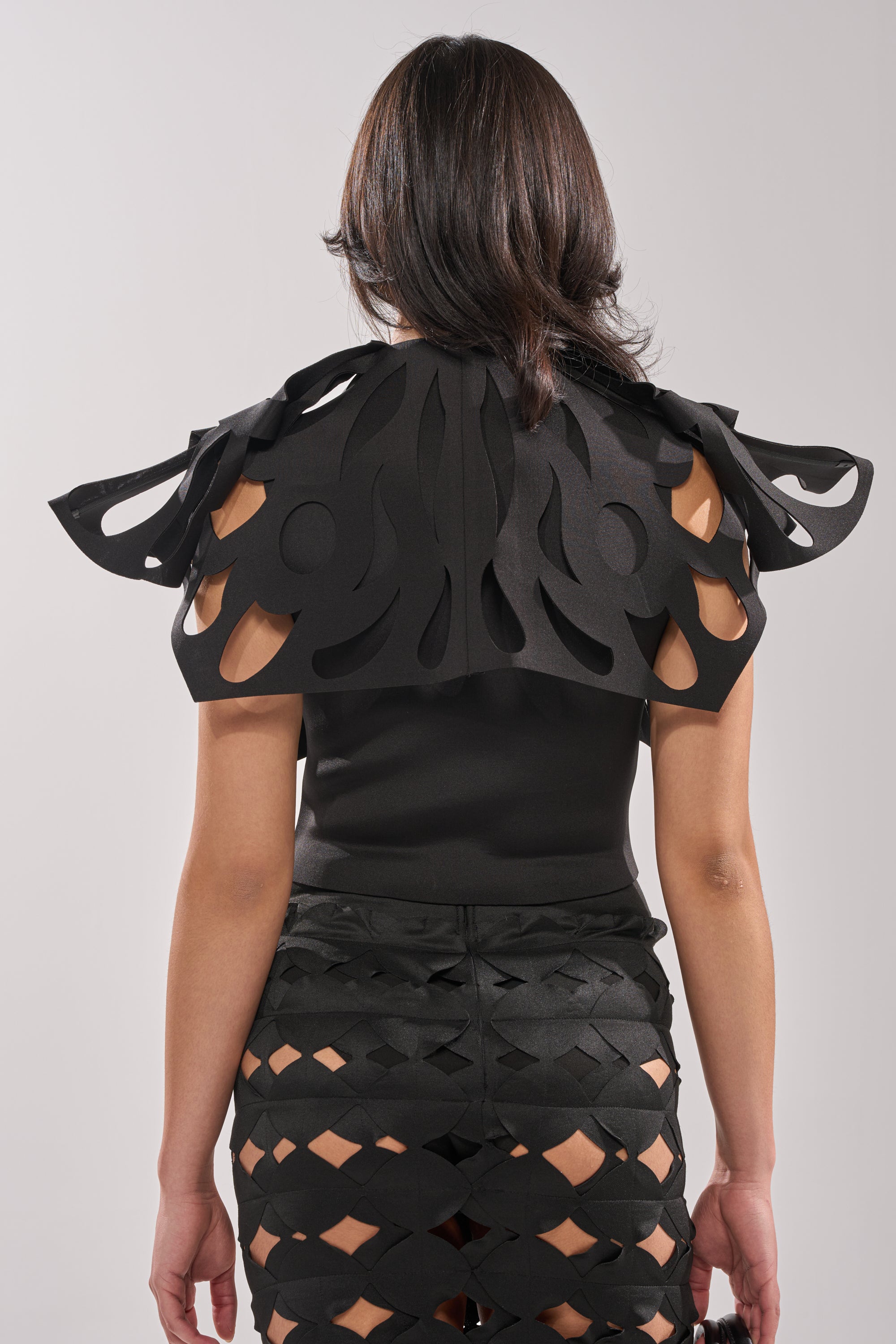 SEGA BLOUSE IN BLACK