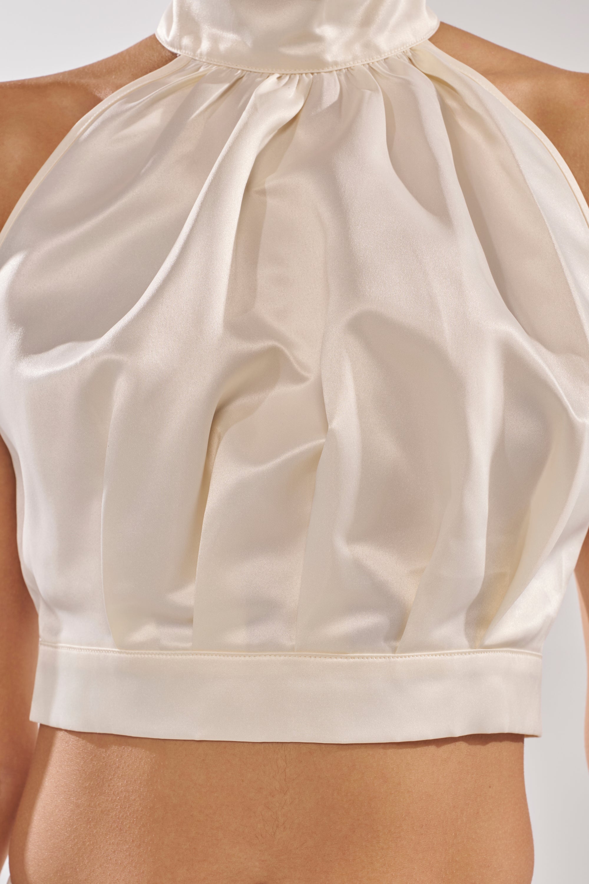 IT WAS EASY MOCKNECK BLOUSE