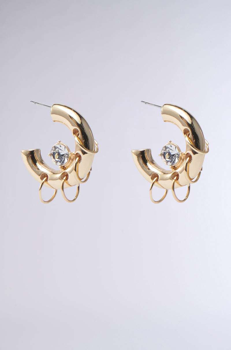 FEEL THE ENERGY GOLD EARRING