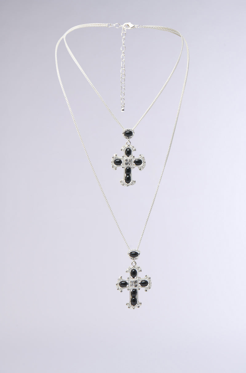 IN MY PRAYERS SILVER NECKLACE