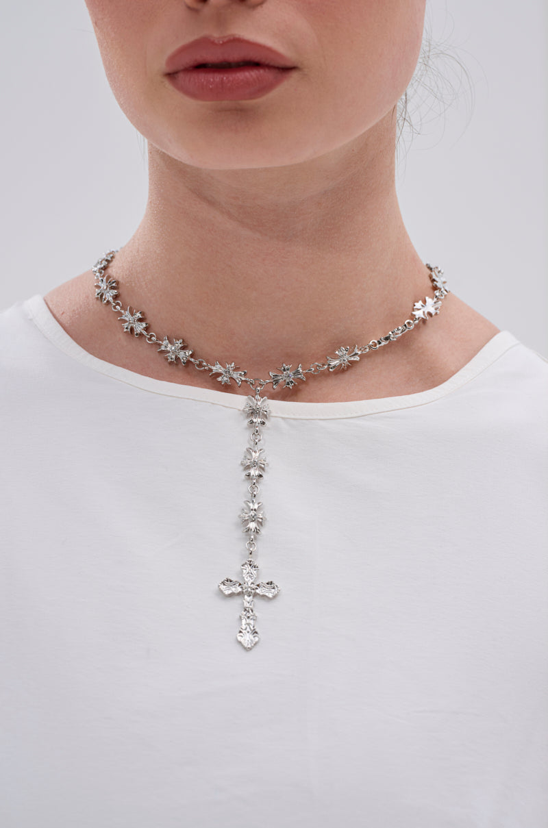 DEDE CROSS NECKLACE