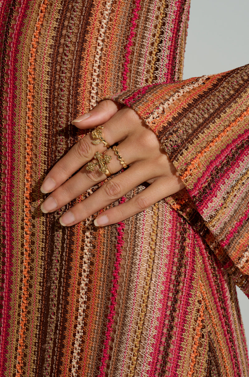 CROSS YOUR HEART RING SET
