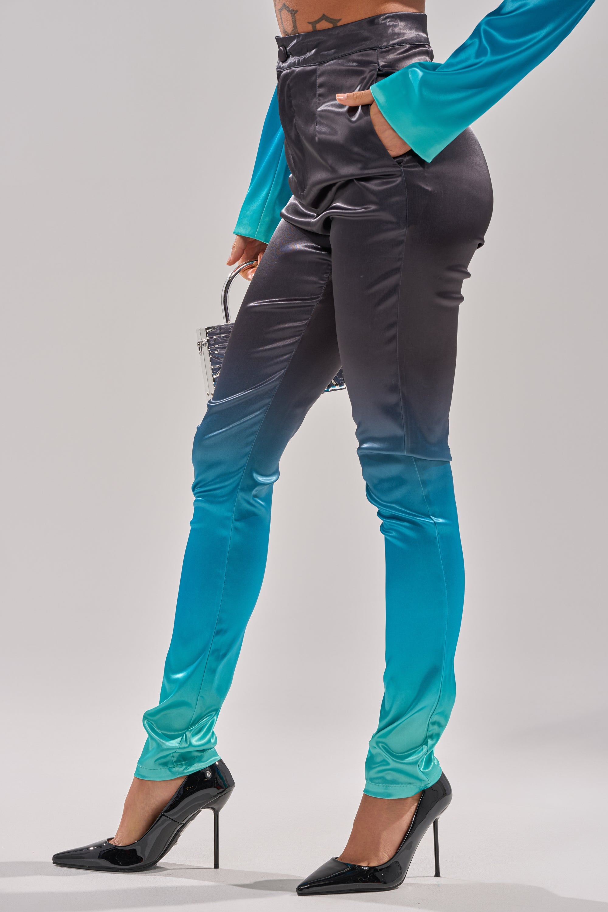 NIGHT AND DAY OMBRE SKINNY TROUSER