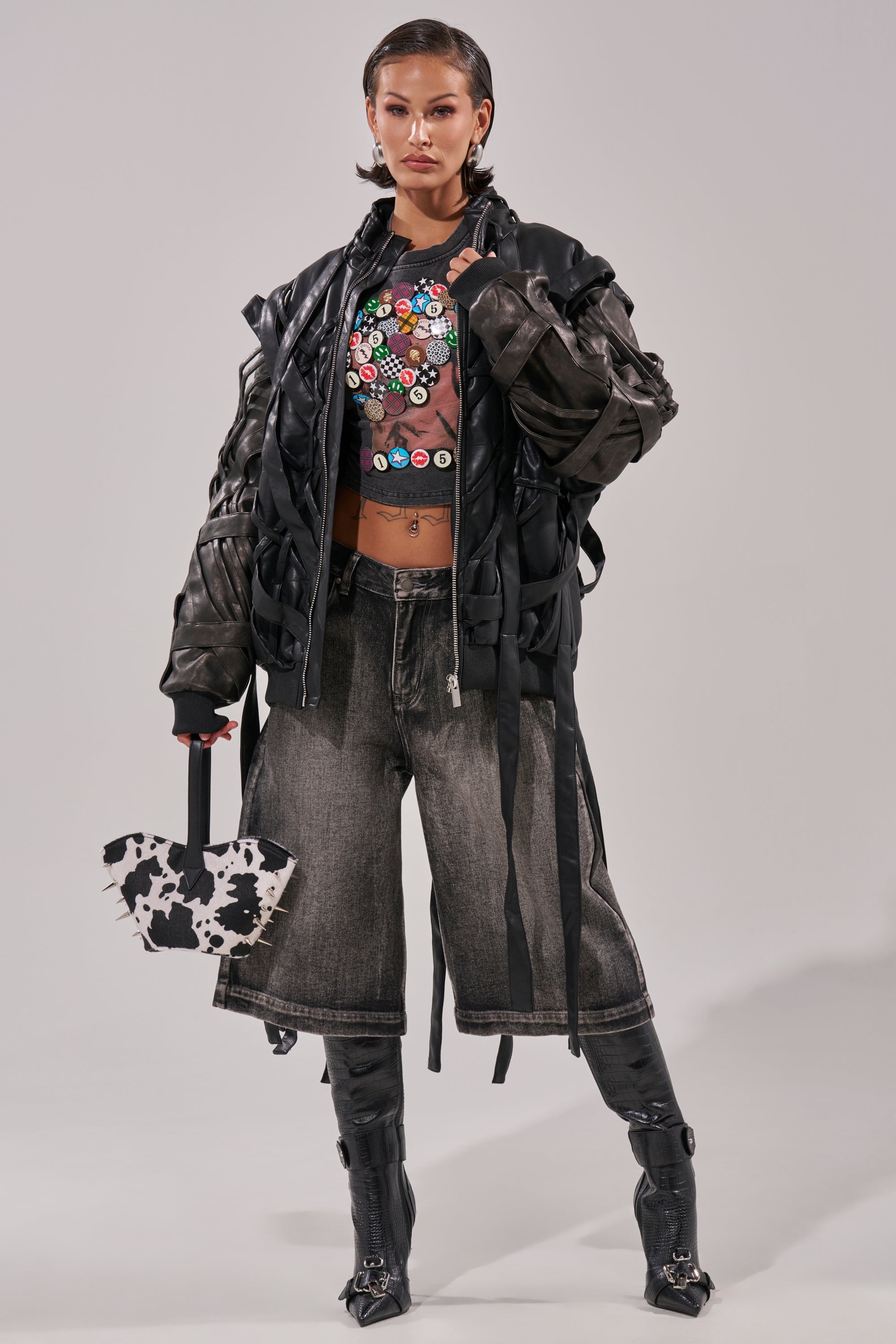 LOCKED IN STRAP BOMBER