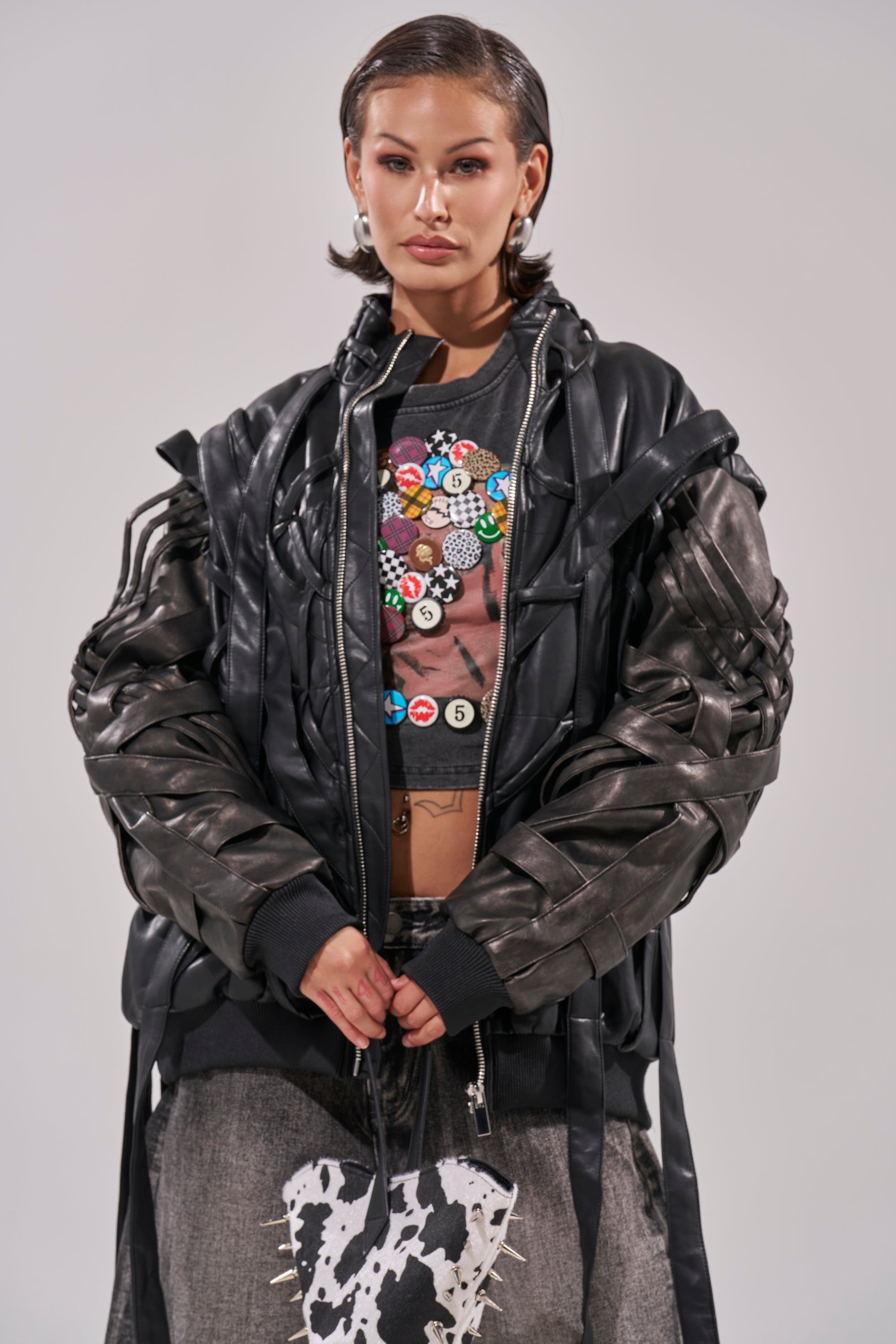 LOCKED IN STRAP BOMBER