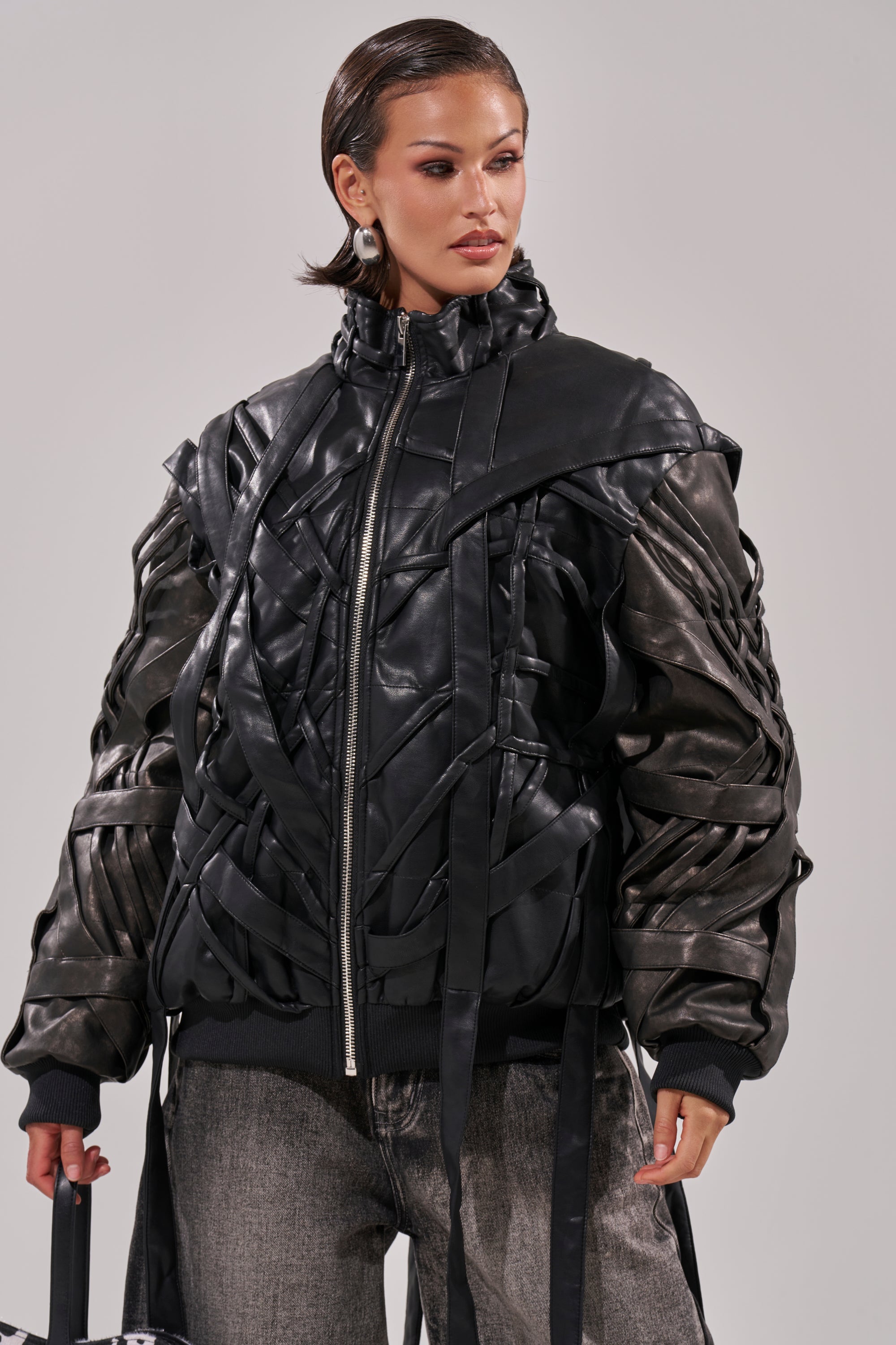 LOCKED IN STRAP BOMBER