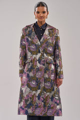 GEORGINA BROCADE TRENCH