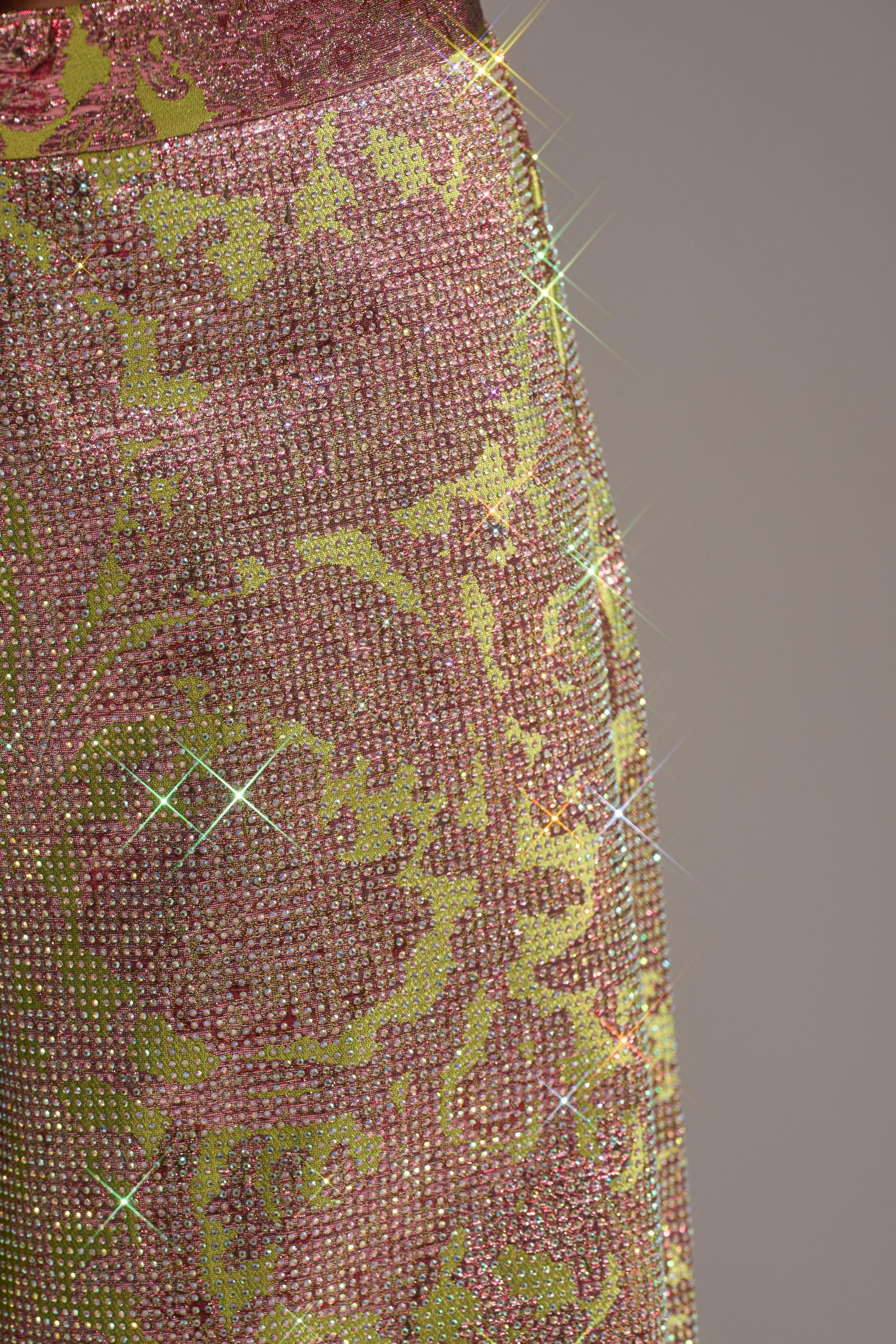 TIME AND TIME AGAIN RHINESTONE TROUSER