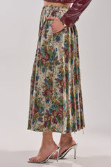 TIFFANY BROCADE MAXI SKIRT