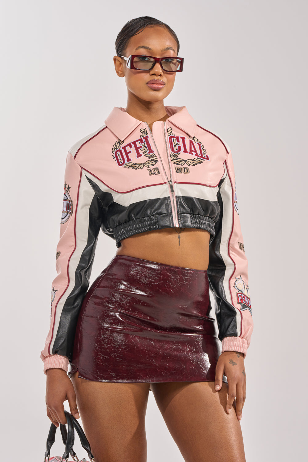 NEVER BETTER CROPPED BOMBER