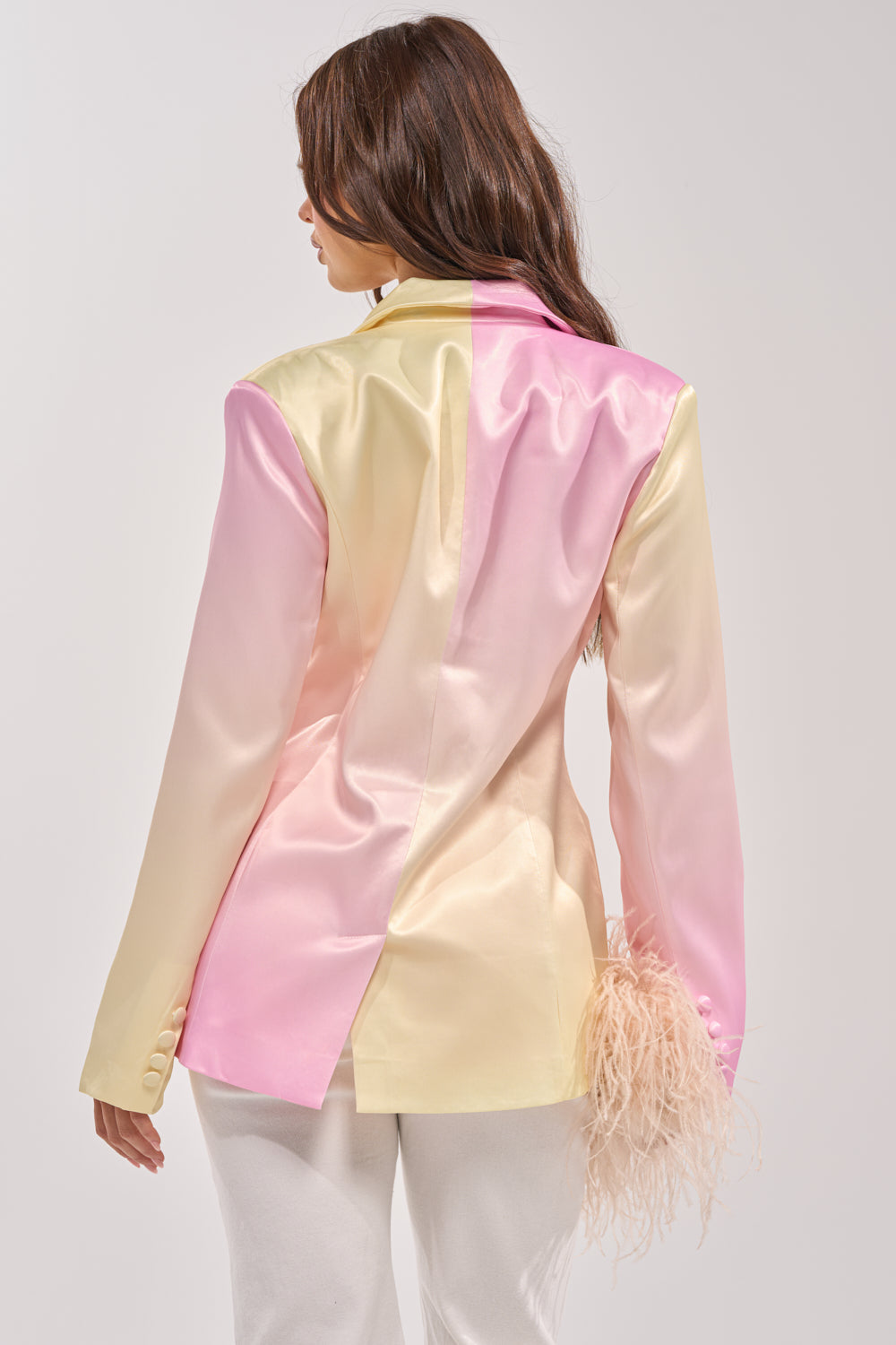SWEET TALK SATIN BLAZER