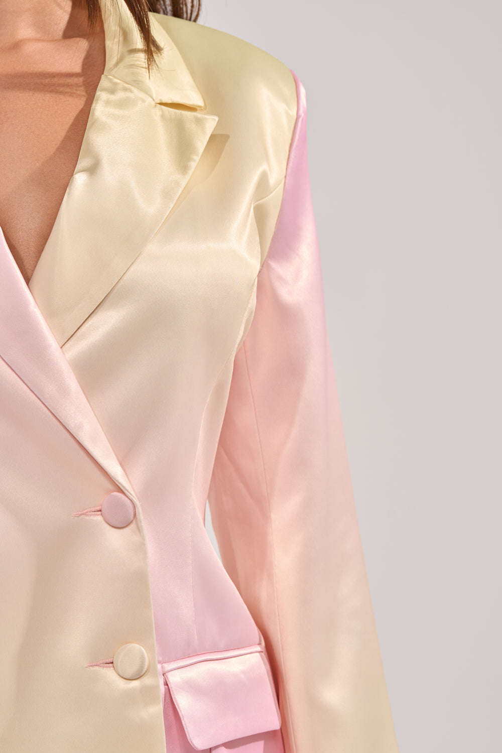 SWEET TALK SATIN BLAZER