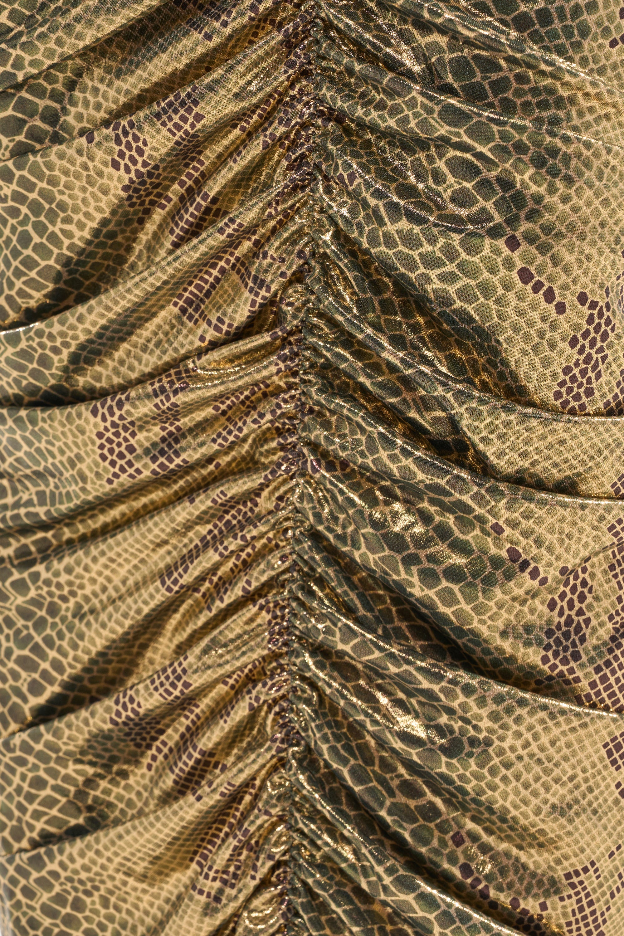 SNEAKY LITTLE SNAKE MAXI SKIRT