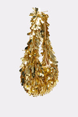 THE NOSTALGIA SEQUIN PURSE IN GOLD