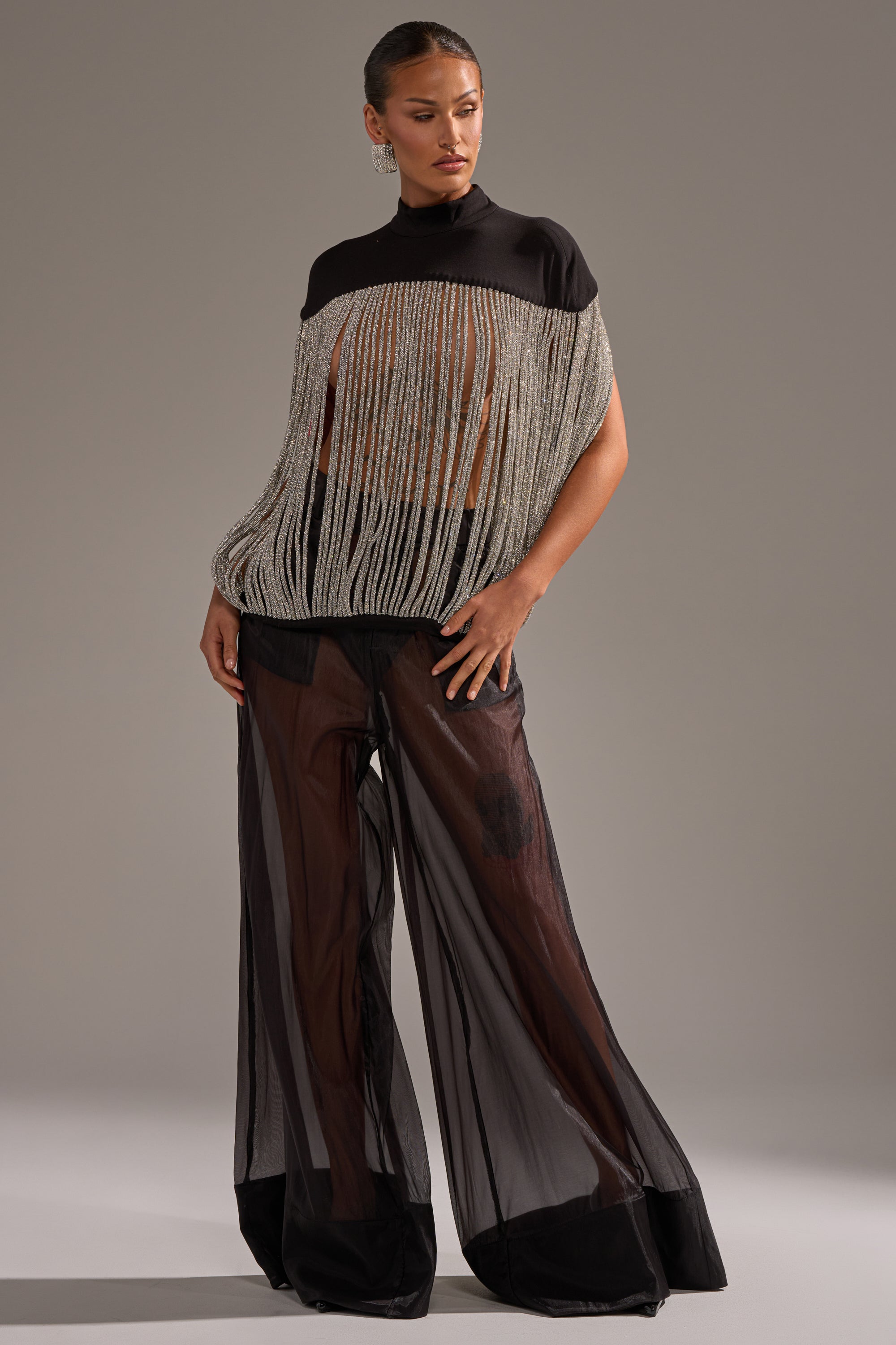 DRIPPING IN DIAMONDS BLOUSE