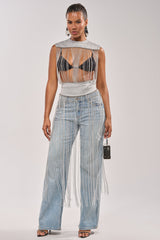 ARK SLEEVELESS CHAIN TOP