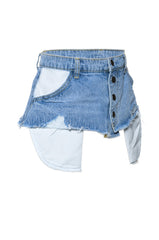 DENIM BABE BUTTON UP BELT