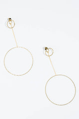 FULL CIRCLE MOMENT DANGLE EARRING