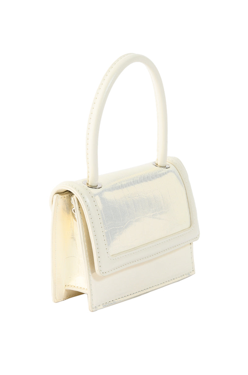 JADED TOP HANDLE MINI BAG