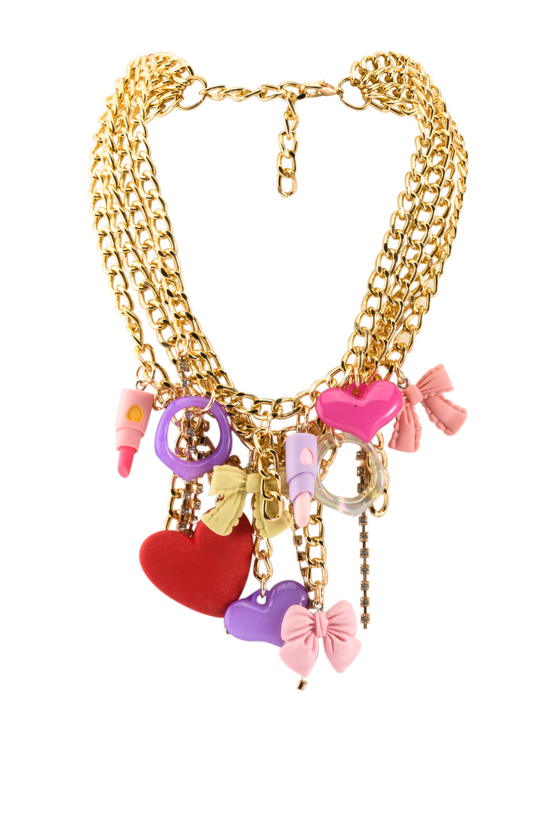 LUCKY AND CHARMED CHOKER