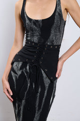 NEVER NORMAL LACE UP BELT