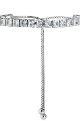 THE ULTIMATE CZ SLIDER BRACELET IN SILVER